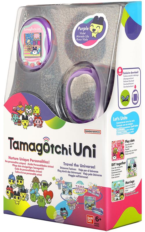 Bandai – Tamagotchi Uni – Tamagotchi connecté avec Bracelet Montre