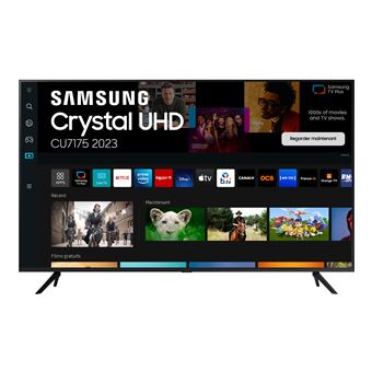 TV Samsung Crystal 43CU7175U 109 cm 4K UHD Smart TV 2023 Noir - TV