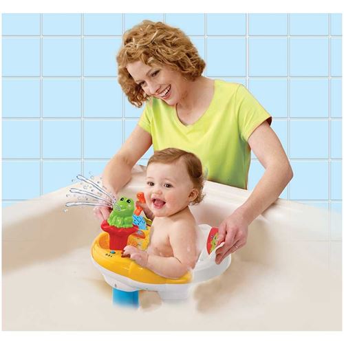 Siege De Bain Interactif Vtech Baby 2 En 1 Jouet A Manipuler Achat Prix Fnac