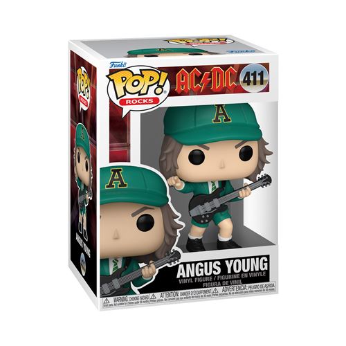 Funko Figurine Pop Rocks Ac/Dc Angus Young Green