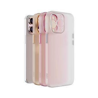 Pack de 3 coques de protection ultra fine pour iPhone 13 Pro Casr couleurs claires