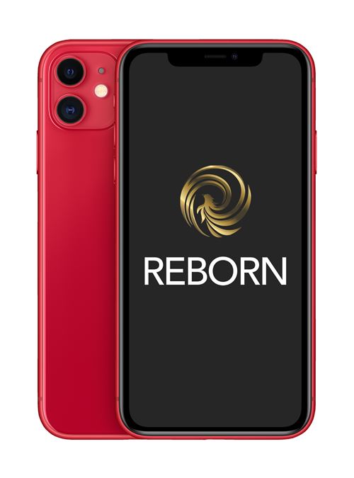 Apple Iphone 11 64go Rouge Reconditionne Grade A+