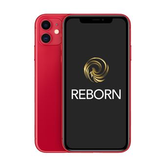 Apple iPhone 11 64 Go 6,1" Rouge Double SIM Reconditionné Grade A Reborn