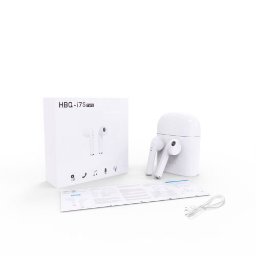 Mini-Oreillette bluetooth 4.1 Flexymove - TWSi7S - écouteurs intra-auriculaires stéréo sans fil magnétique pour tous les smartphones-blanc