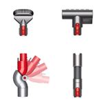 Kit de nettoyage pour les animaux Dyson Gris et Rouge