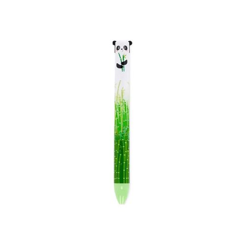 Legami Multicolore Stylo À Bille Bicolore Click And Clack Panda