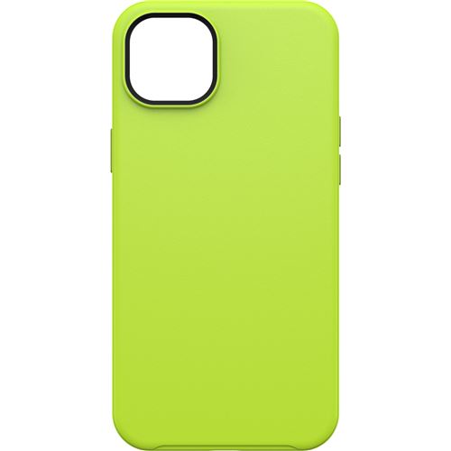 Coque antichoc OtterBox Symmetry + MagSafe pour iPhone 14 Plus Jaune Vert