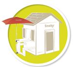 Parasol Smoby 80 x 90 cm