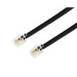 Câble RJ11 mâle ver RJ11 mâle Temium 5m Noir
