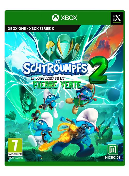 Les Schtroumpfs 2  Le prisonnier de la Pierre Verte Xbox