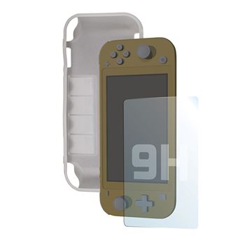 Verre Trempé Pour Nintendo Switch Lite 5.5+ Coque De Protection  Transparente Souple Silicone - Ecran de protection BUT