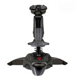 Joystick avec manette de gaz Subsonic Flight Stick Pro pour simulateur de vol PC Gris et noir