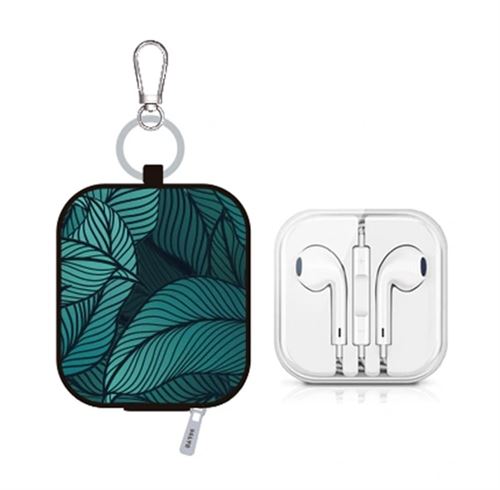 Pack Ecouteurs Avec Fil Belyo Blanc + Etui