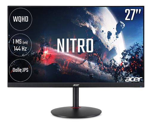 Ecran Pc Acer Nitro Xv272Uxbmiipruz 27" Wqhd Led Noir