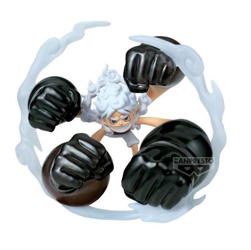 Figurine Bandai One Piece World Special Monkey D. Luffy Gear5 Gum Gum Dawn Gatling