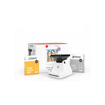Pack Imprimante Photo instantanée Polaroid Originals Polaroid Lab Blanc et 2 films i-Type - Imprimante photo - Achat & prix | fnac