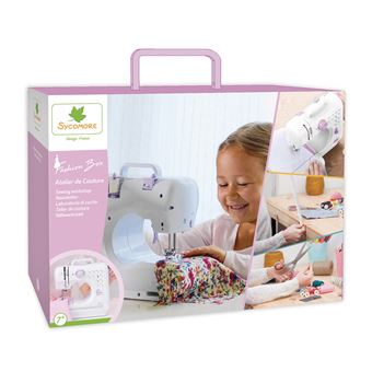 Jeu créatif Sycomore Fashion Box XXL Atelier Machine à coudre