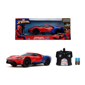 Voiture radiocommandée Jada Marvel Spiderman Ford GT