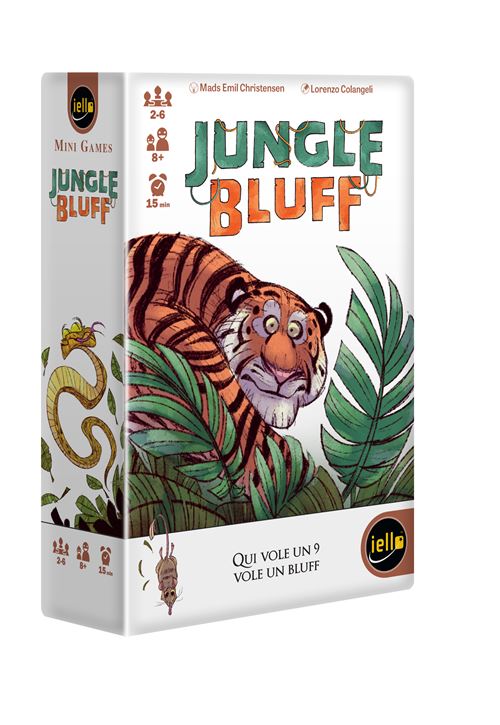Iello Multicolore Jeu D'ambiance Jungle Bluff