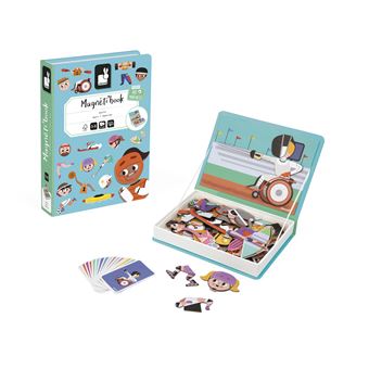 Jeu couleur et forme Janod Magnéti’Book Sports