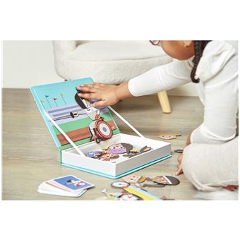 Jeu couleur et forme Janod Magnéti’Book Sports