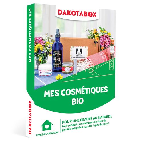 Coffret cadeau Smartbox Mes cosmétiques bio
