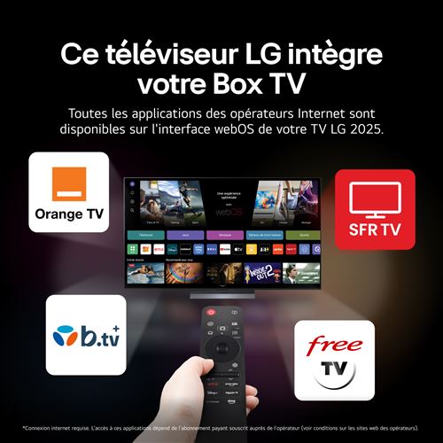 TV OLED LG 97G5 2025 – Écran 97″ (245 Cm), 4K, Classe F – NEUVE Sous Emballage