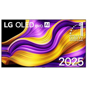 OLED97G5 OLED evo Noir Profond + support mural inclus 120Hz 4K 245cm IA 2025