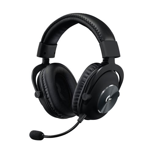 Logitech G Pro - Koptelefoon - over oor - met bekabeling - 3,5 mm-stekker - ruisisolatie