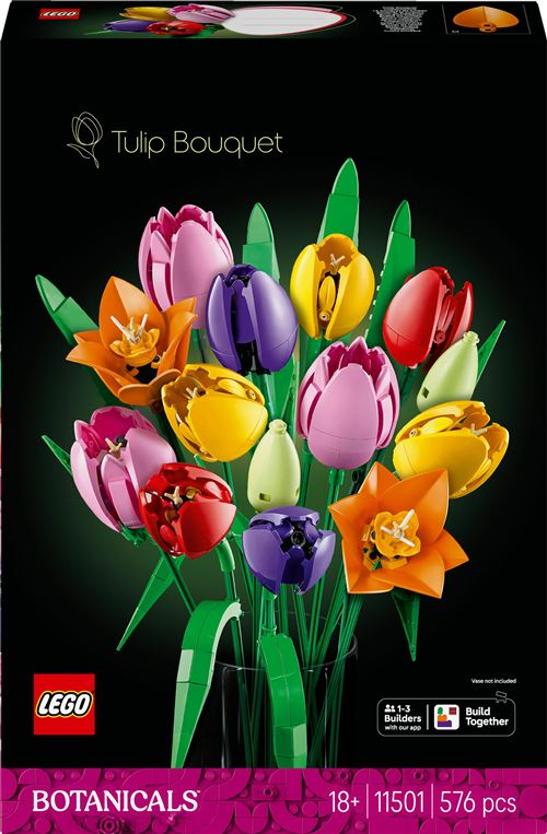 LEGO Botanicals Le bouquet de tulipes 11501 - vue 9