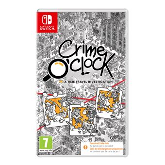 Crime O'Clock Code in a box Nintendo Switch