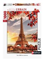 Puzzle 1000 pièces Nathan Tour Eiffel en automne