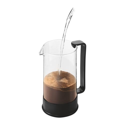 Cafetière à piston 1 l Java avec mug isotherme en plastique 0,35 l Bodum en  noir