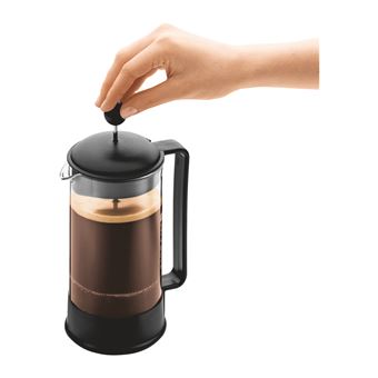 Cafetière à piston 1 l Java avec mug isotherme en plastique 0,35 l Bodum en  noir