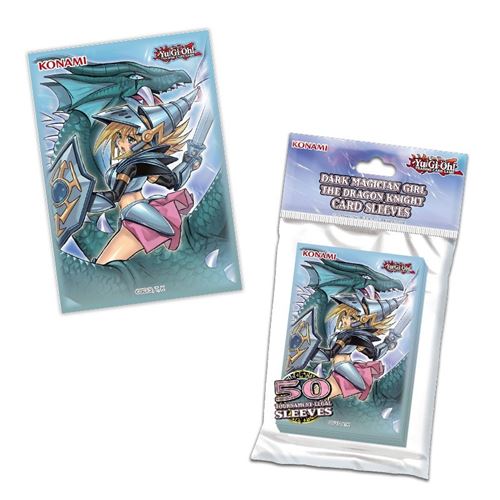 Yu-gi-oh! 50 pack kaartbeschermers Dark Wizard Dragon Knight