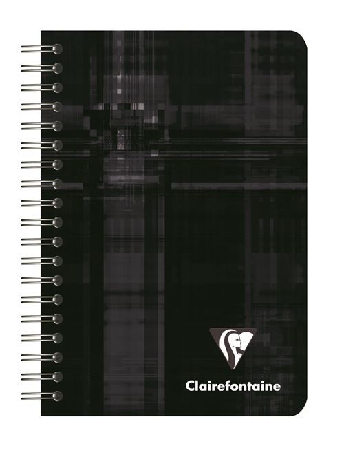 CLAIREFONTAINE Cahier ass. 9x14cm 68592 5mm 50 feuilles