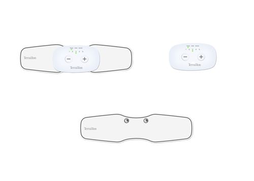 Appareil électrostimulation Terraillon Easy Care Blanc