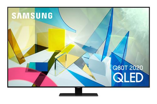 TV Samsung 55Q80T 55" QLED 4K UHD Smart TV Gris Charbon