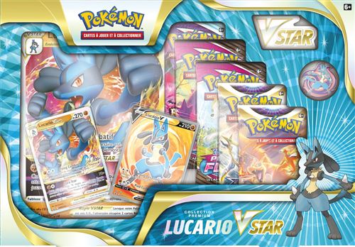 Cartes à collectionner Pokémon Coffret Premium Lucario V Star