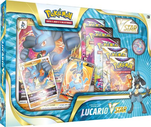 Classeur Carte Pokémon : Pikachu & Lucario