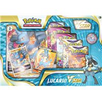 Cartes à collectionner Pokémon Coffret Premium Lucario V Star