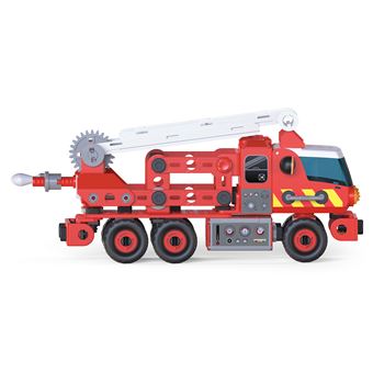 Camion de pompiers Meccano Junior Rouge