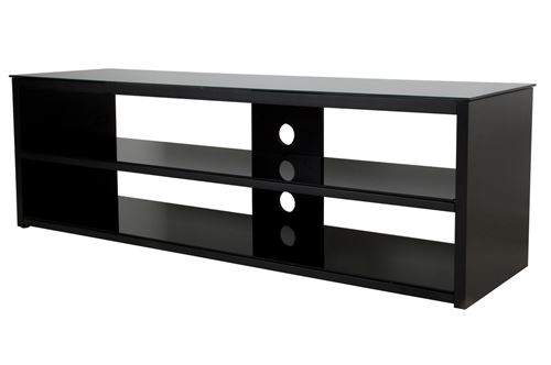 Meuble ouvert TV Proline FS 1400 Noir pour TV 70