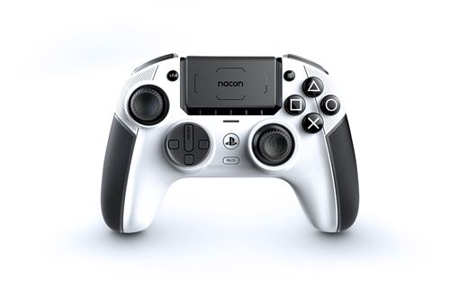 Manette Nacon Revolution Pro 5 Pour Ps4 Ps5 Et Pc Blanc Et Noir