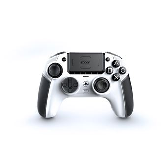 Manette Nacon Revolution Pro 5 pour PS4 PS5 et PC Blanc et Noir