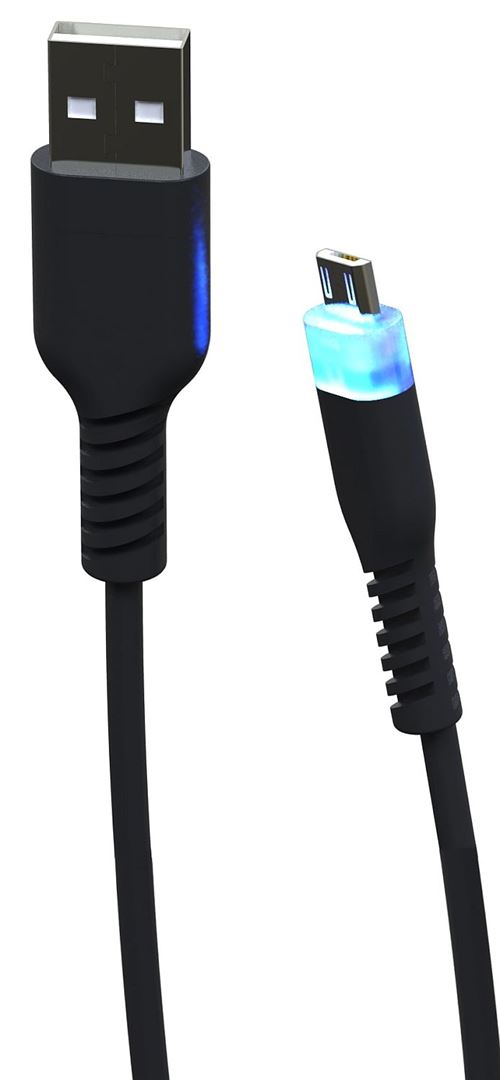Câble de recharge pour manette Subsonic 3 m Noir