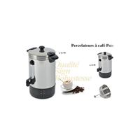 Percolateur à Café Casselin CPC60 - 60 Tasses, Cuve Inox 8.8L, Maintien Au Chaud, Puissance 950W