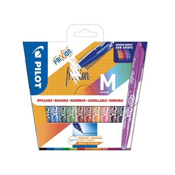 Set de 12 stylos Pilot Pen Frixion Ball 07