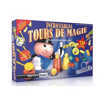 Marvins Magic - Boîte de 225 Tours de Magie Incroyables - Gamme Magic Made  Easy - Convient aux Enfants de 6 Ans et Plus