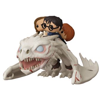 Figurine POP Harry Potter Gringotts Dragon with Harry, Ron and Hermione